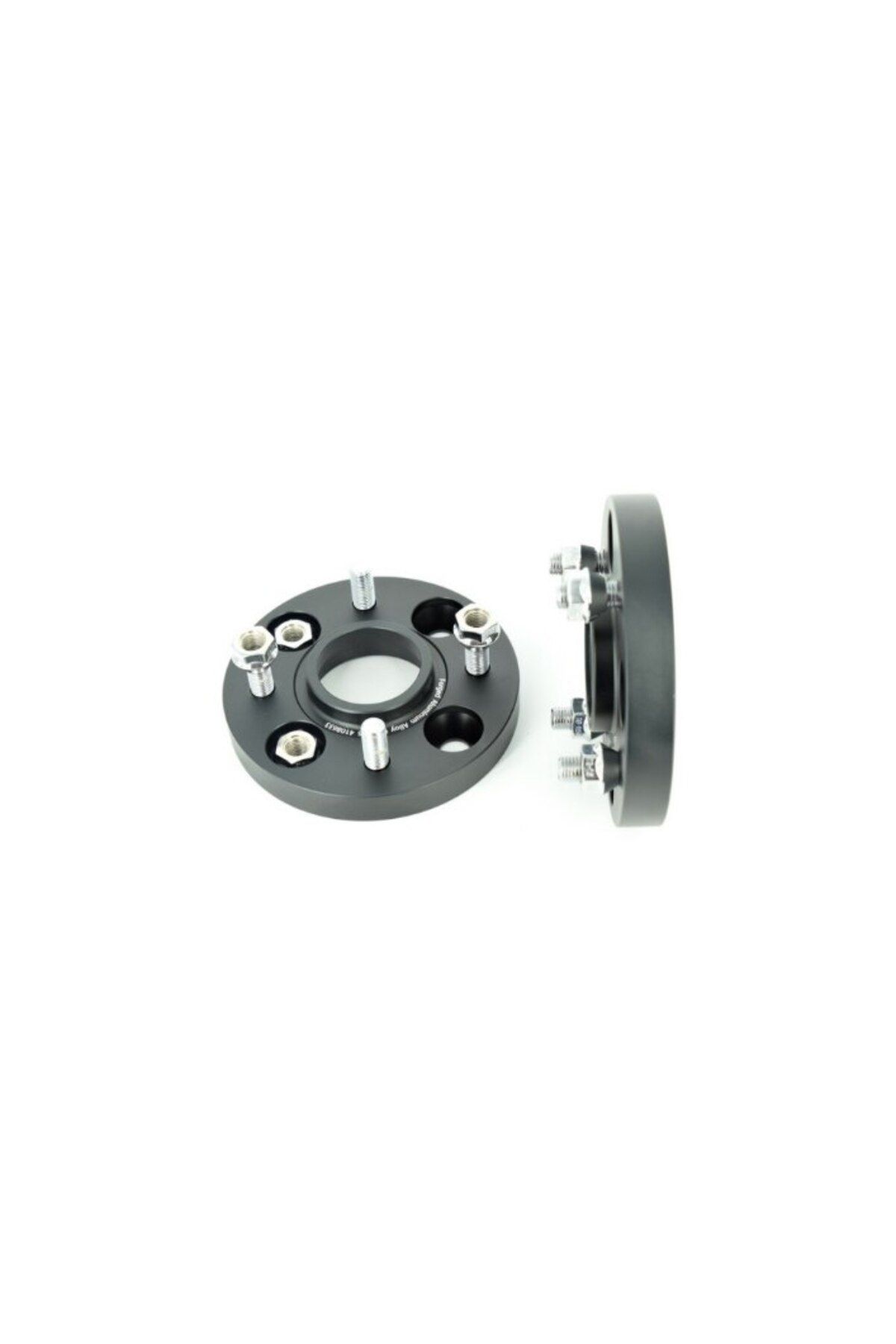 ideal STORE-Distantier jante auto idealSTORE 4x108 de 20mm 63.3mm Negru, prindere dubla, prezoane incluse 4