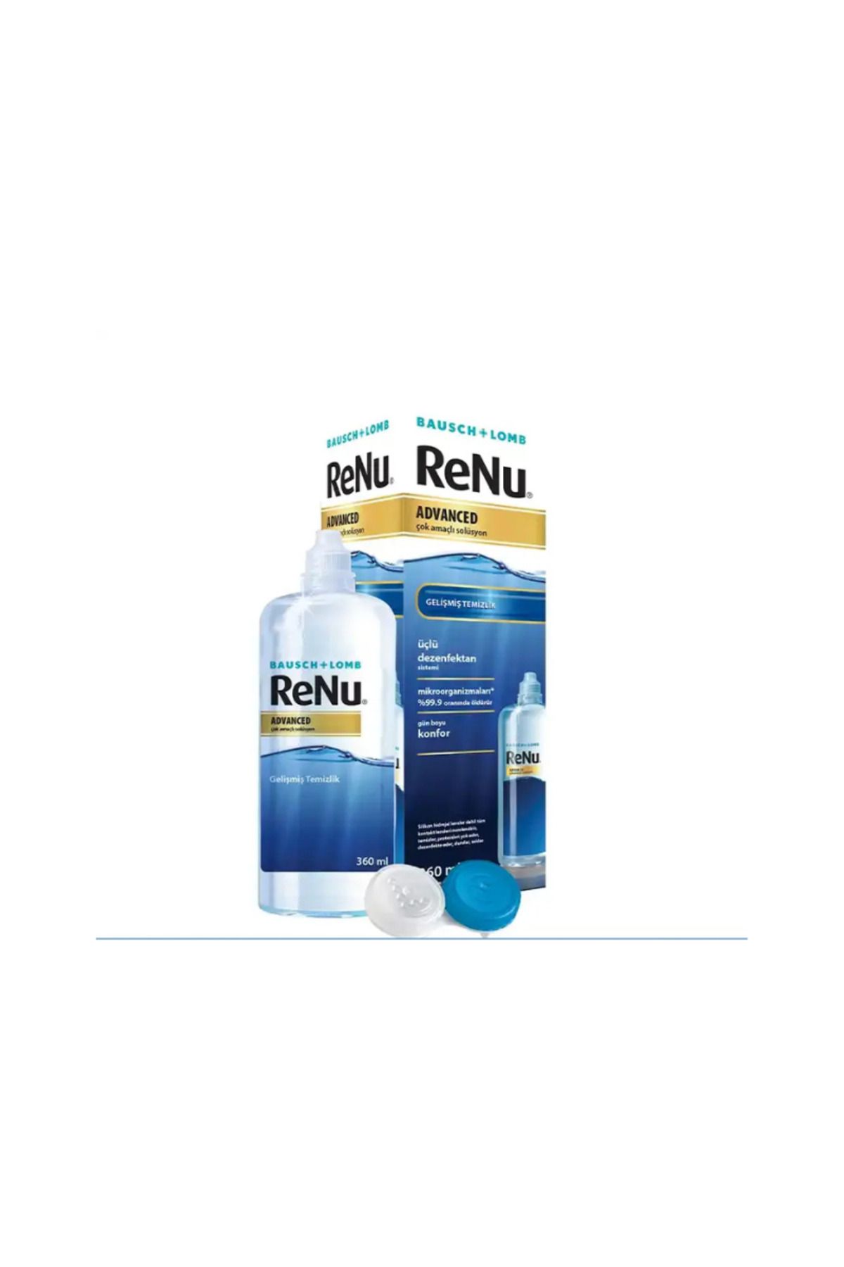 Renu-Advanced Advanced Cleaning Lens Solution 360 ml 1