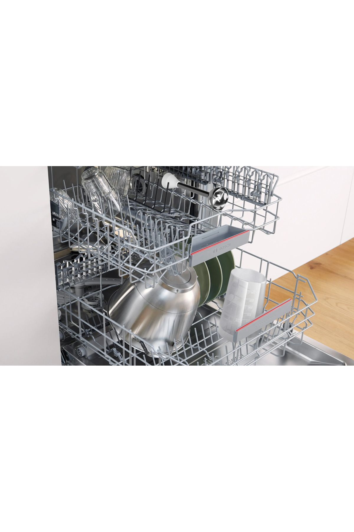 Bosch-CleverMixx Blender de mână 400 W Alb, deep red 6