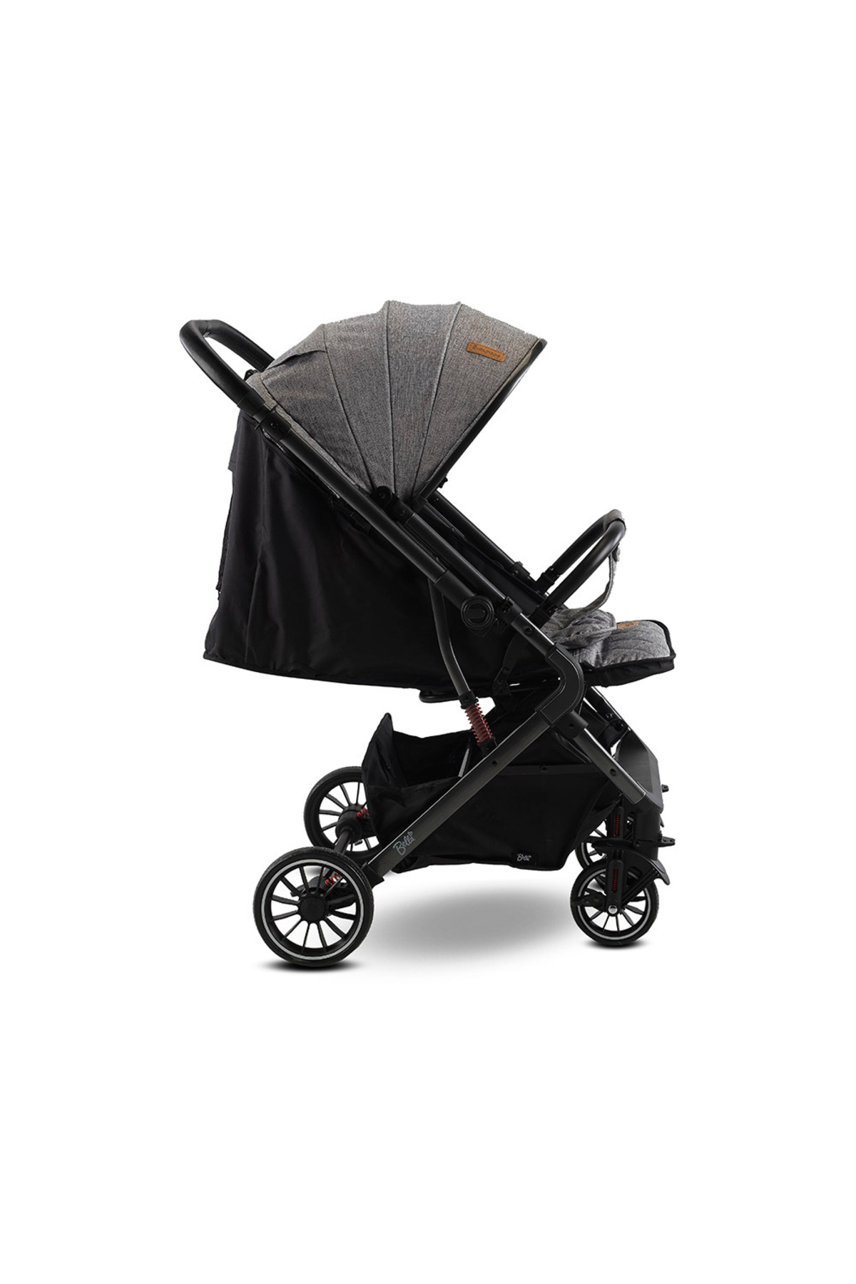 Babyhope Çift Yönlü Kabin Boy Bebek Arabası + Sineklik+ Yağmurluk+ Oyuncak fotoğrafı 4 (önizleme)