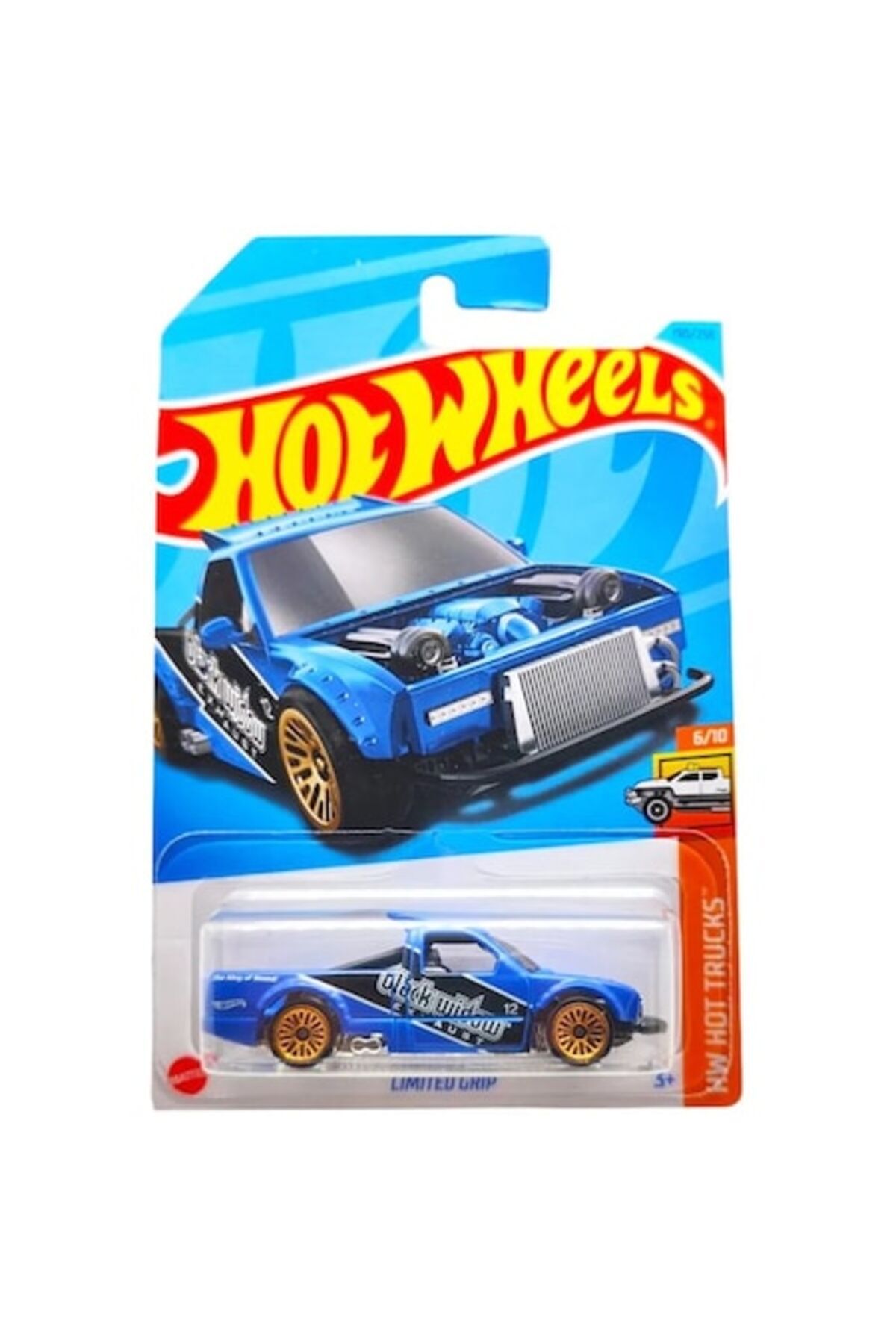 Masinuta metalica Hot Wheels, Limited Grip, Colectia 2023, 1:64, Albastru