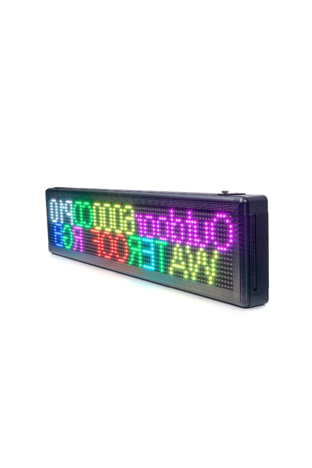 KlaussTech-Reclame luminoase, KlaussTech, lumină LED, culori RGB, dimensiune 300x40 cm, negru 3
