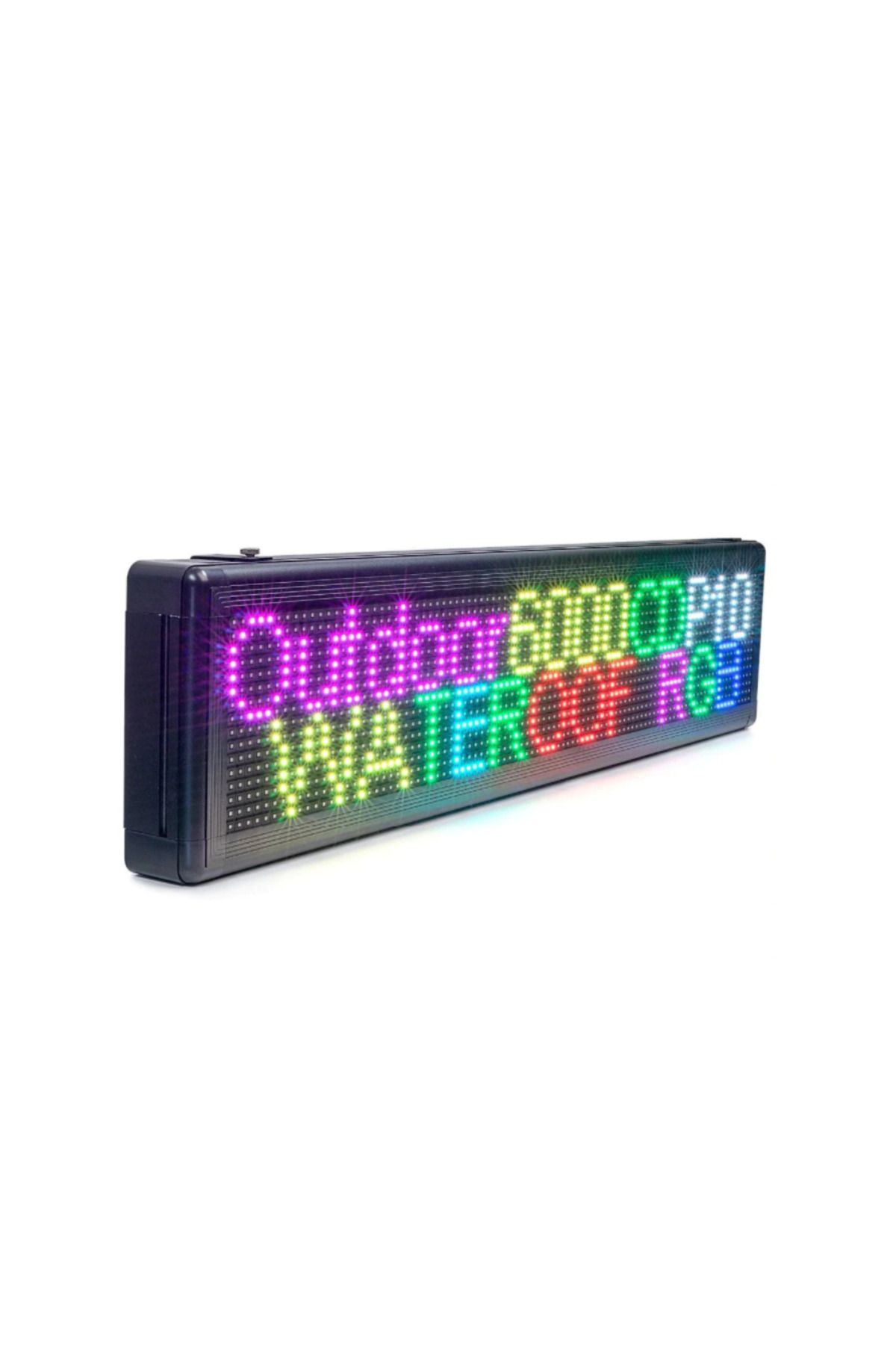 KlaussTech-Reclame luminoase, KlaussTech, lumină LED, culori RGB, dimensiune 300x40 cm, negru 4