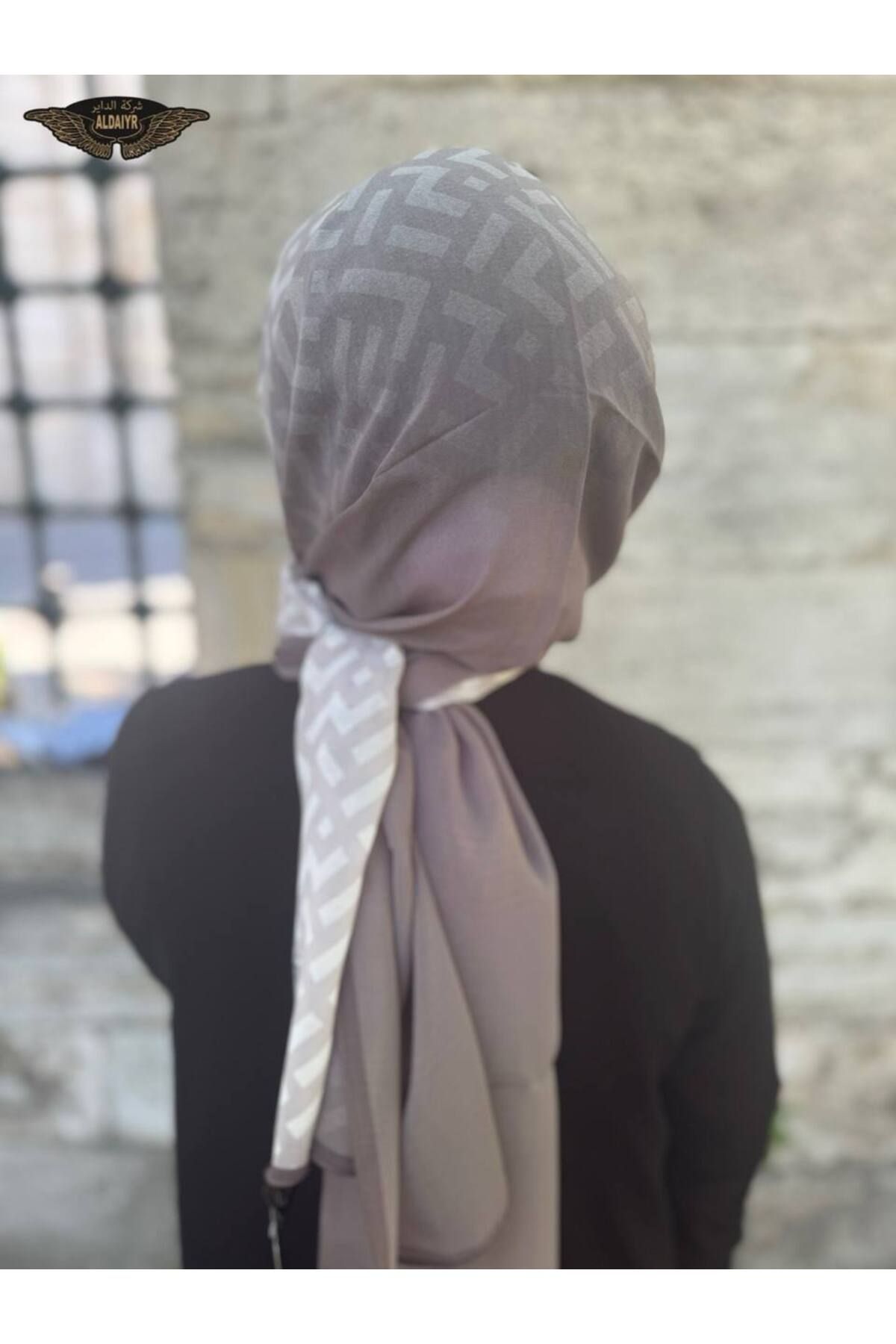 ALDAİR-Shawl Chiffon Pattern Double Color 3