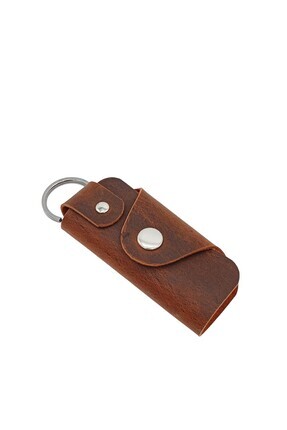 CRONDER Hakiki Deri El yapımı Çoklu Anahtarlık - Kadın & Erkek Tasarım