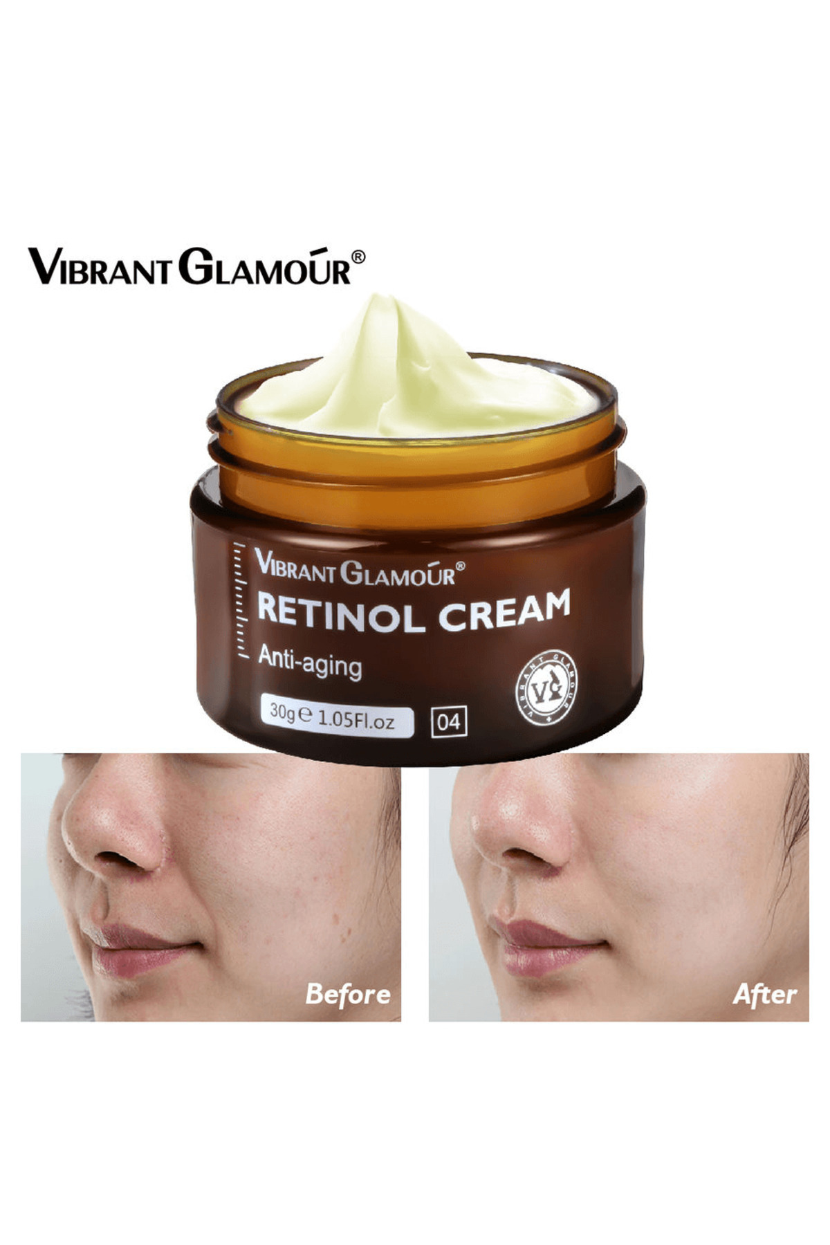 Vibrant Glamour Vibrant Glamour Anti-Aging Retinol Cream - 30 g