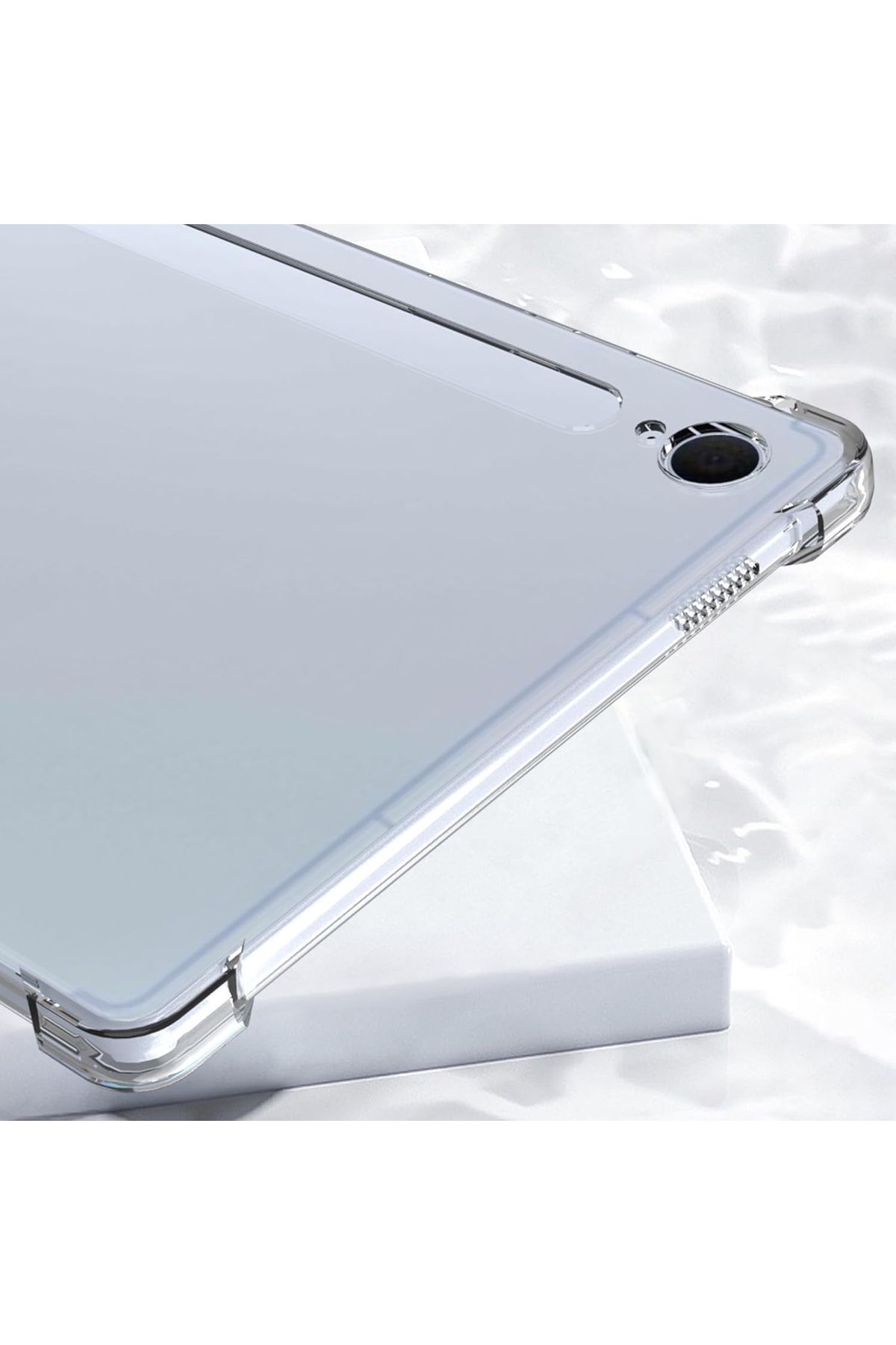 m.tk moveteck-Case for Samsung Galaxy Tab S10 Fe Plus 13.1 Inch Case Soft Silicone Antishock Cover with Transparent Corner Protection 3