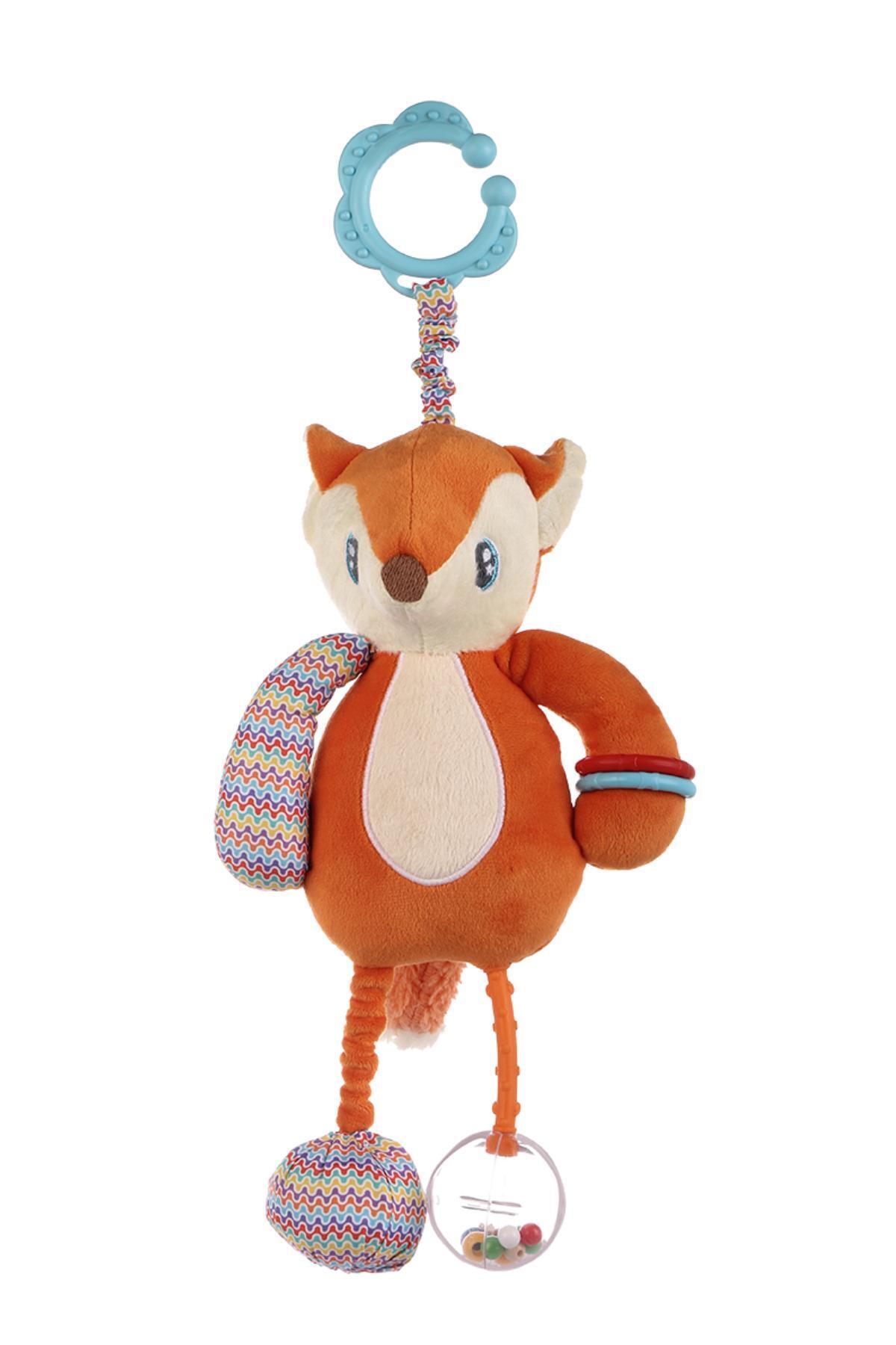 BUDİZZZ Çıngıraklı Tilki Aktivite Oyuncağı | Çıngıraklı Bebek Oyuncağı