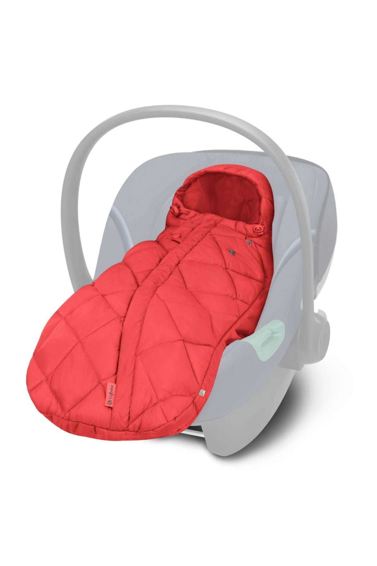 Cybex Gold-Cybex Snogga Mini 2 Hibiscus Red Winter Bag 4