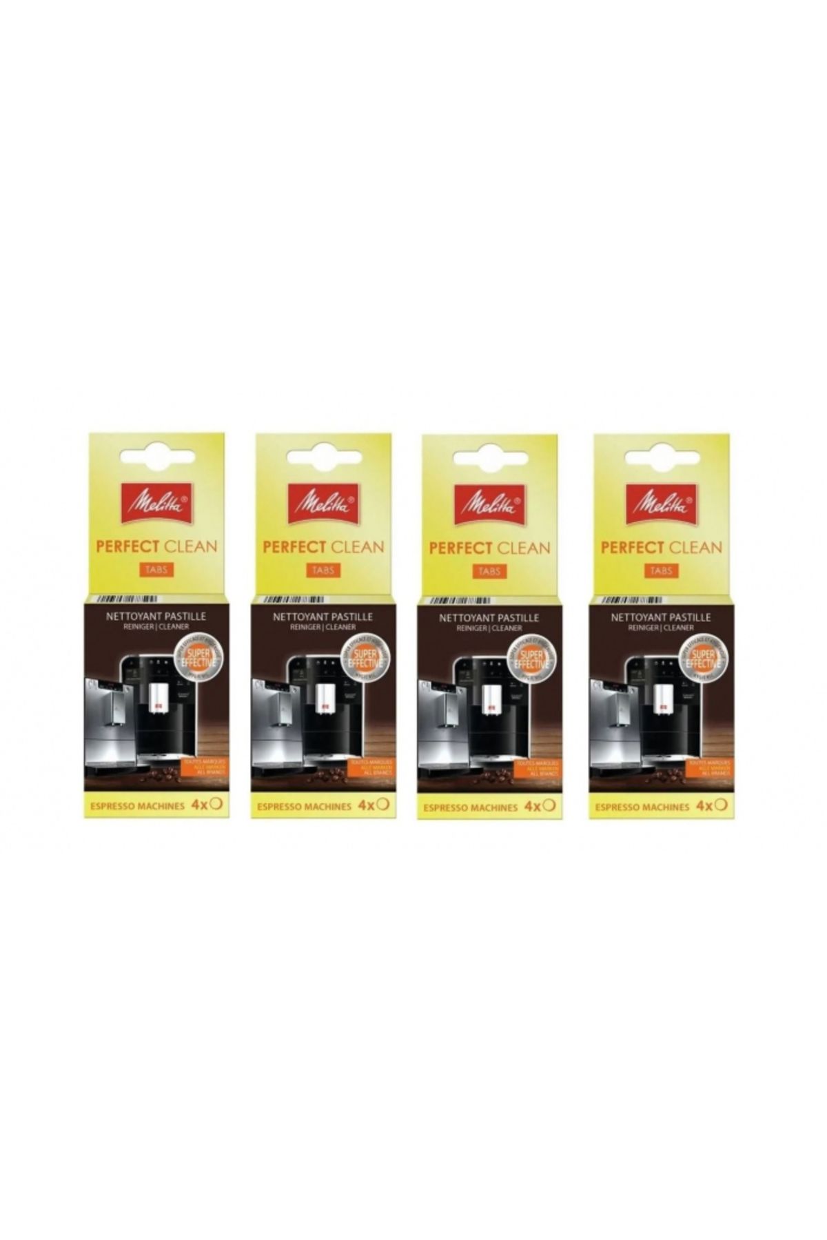 melitta-Cleaning Tablets for Espresso Machine, 6762481 Perfect Clean, 16 pcs x 1.8 g 1