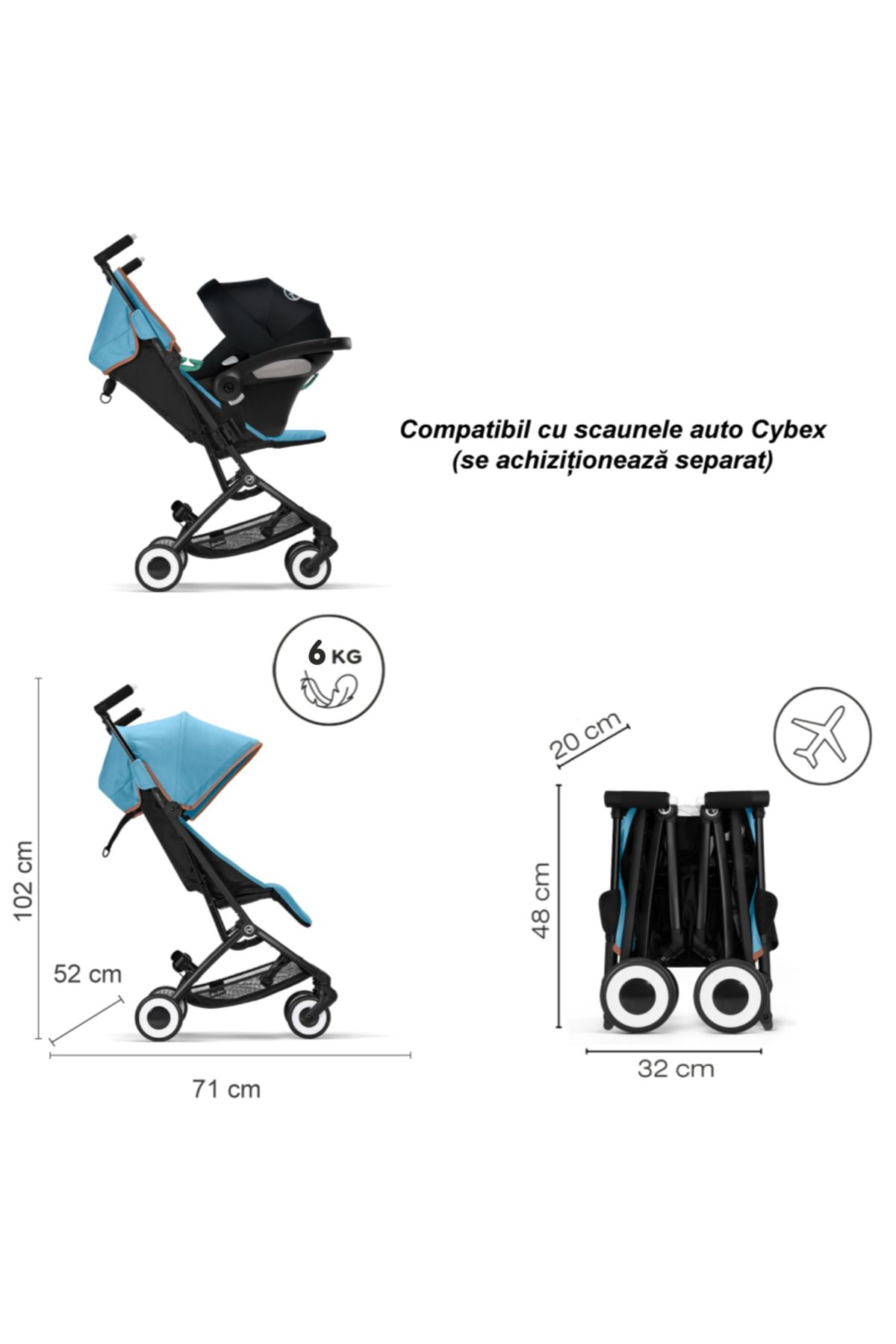 Cybex Gold-Carucior Cybex Libelle Hibiscus Red 4