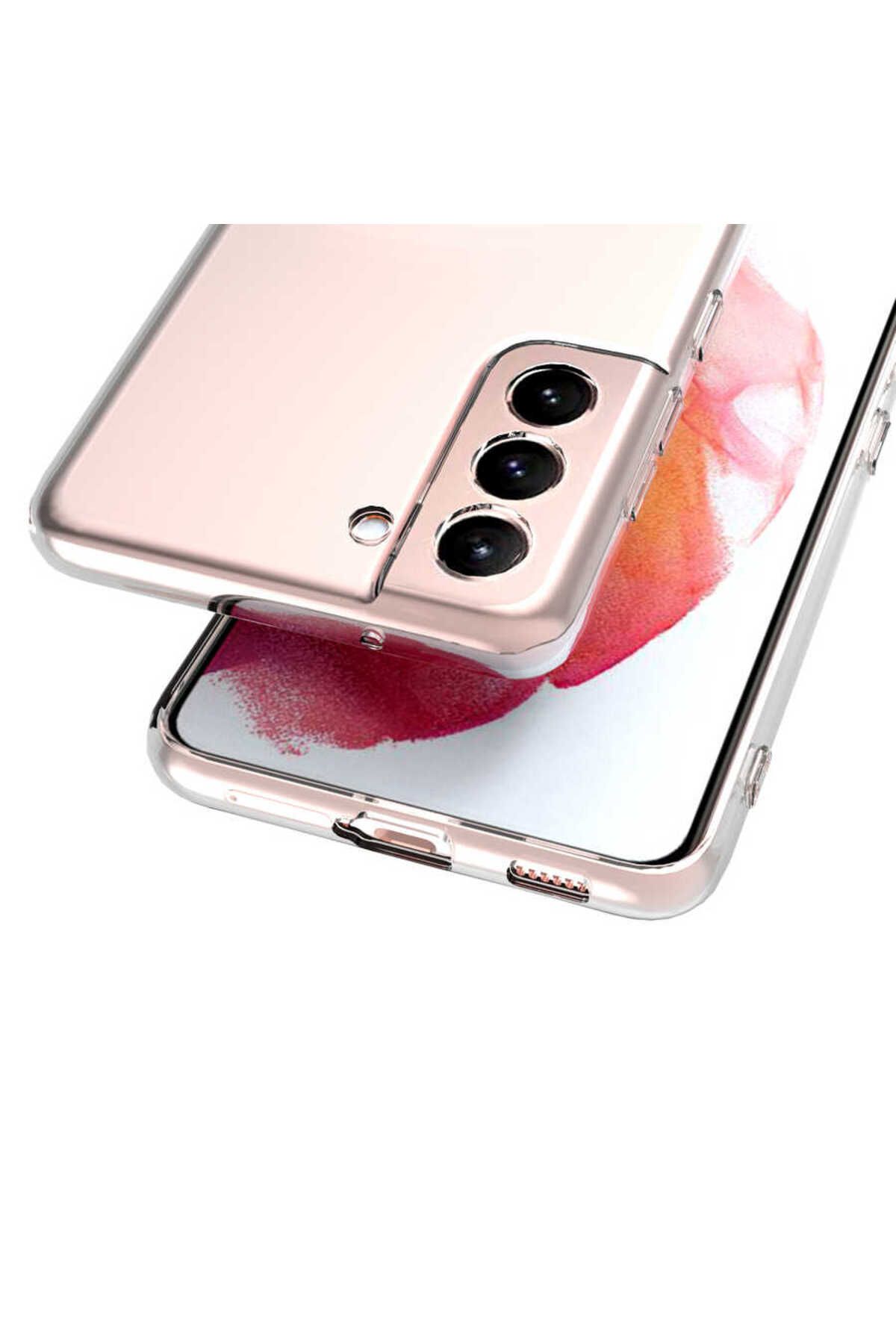 Cep Plus-Galaxy S22 Plus Compatible Cppl Super Silicone Case with Camera Protection-Colorless 4