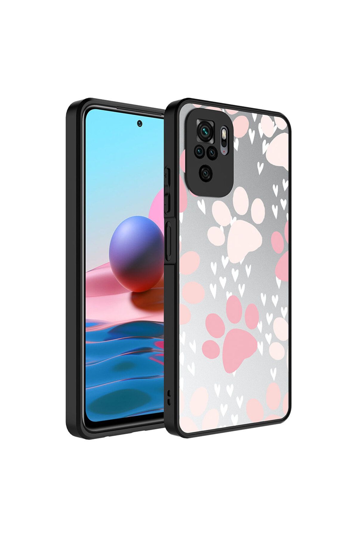 Cep Plus-حافظة Redmi Note 10 ذات نمط عاكس وغطاء مرآة CPPL لامع مع حماية للكاميرا - مرآة 2