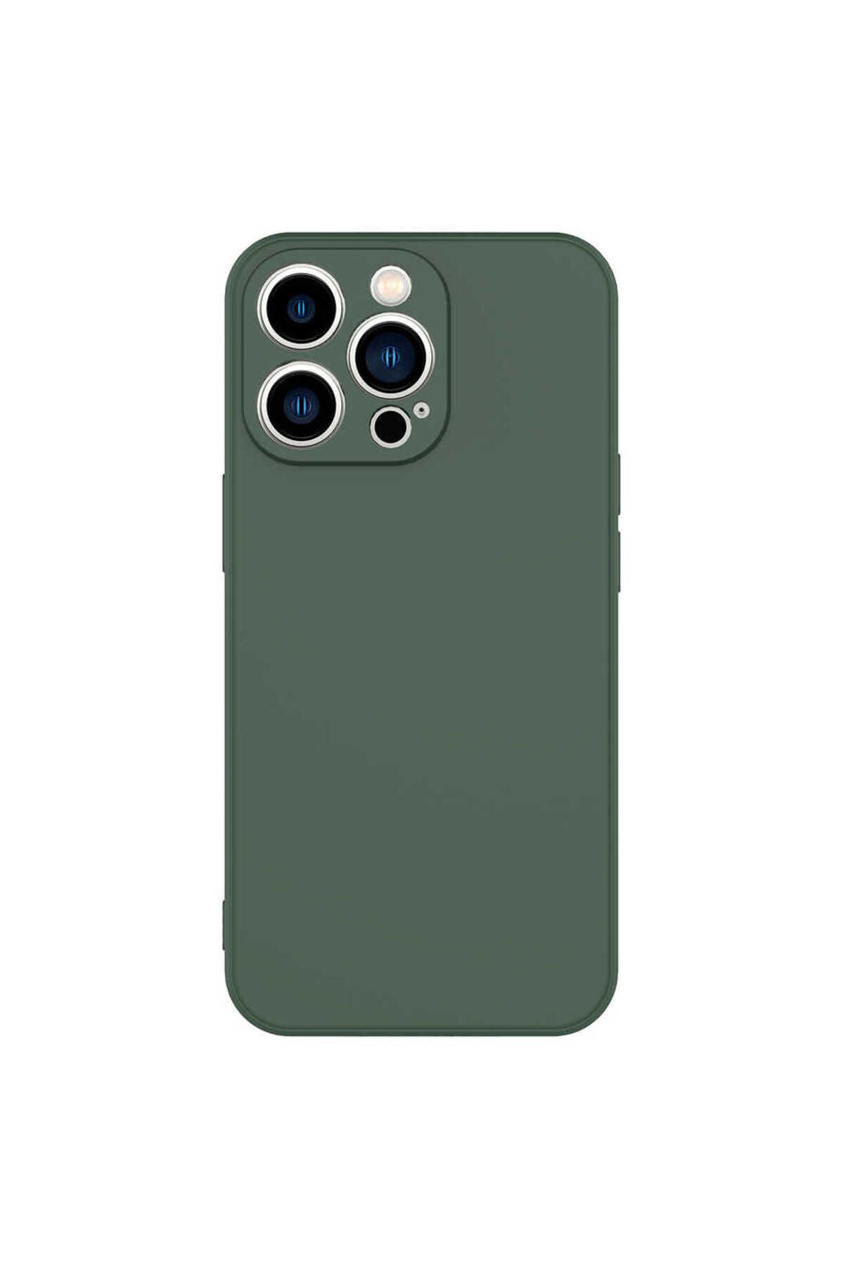 Cep Plus-حافظة إطلاق CPPL Mara متوافقة مع هاتف iPhone 13 Pro Max - أخضر داكن 1