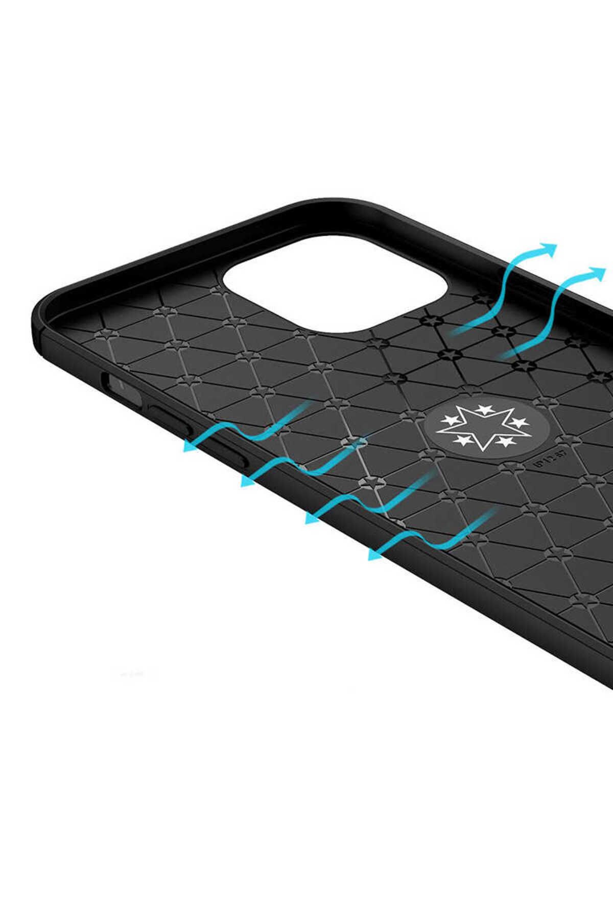 Cep Plus-iPhone 12 Pro Max Compatible Cppl Ravel Silicone Case-Black-Red 5