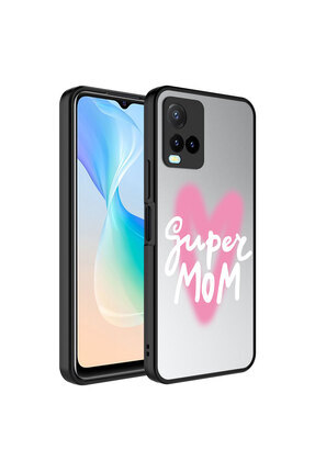 Mikasso Vivo Y32 Kılıf Aynalı Desenli Kamera Korumalı Parlak CPPL Mirror Kapa...