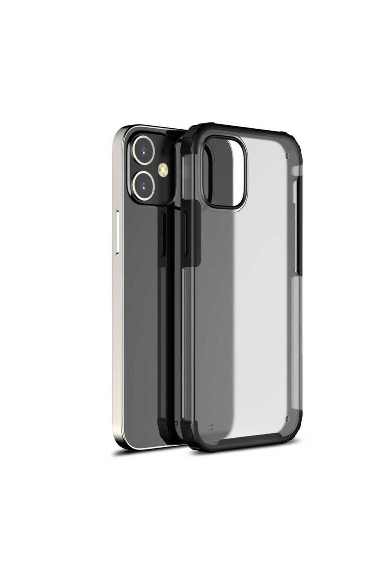 Cep Plus-حافظة CPPL Volks متوافقة مع هاتف iPhone 12 - أسود 1