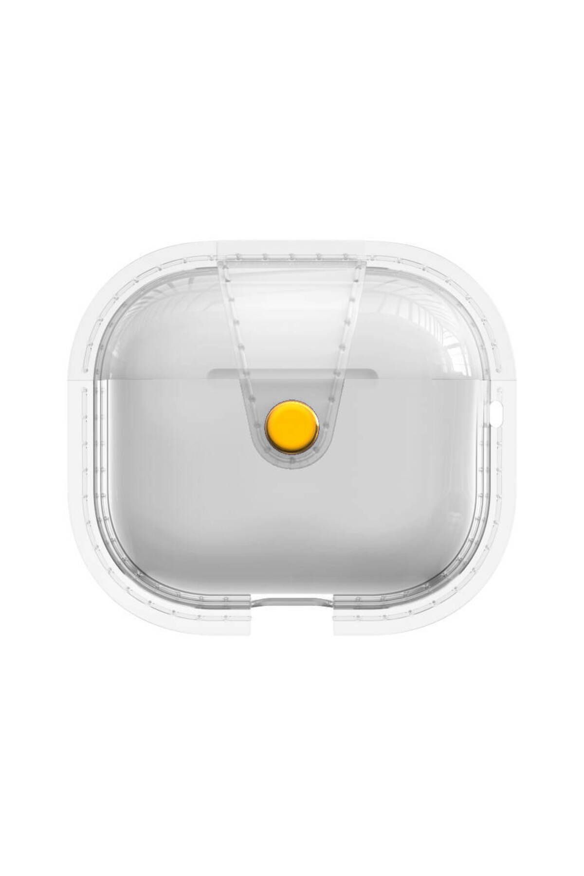 Cep Plus-اير بودز 3 حافظة مغناطيسية مقاومة للصدمات من الجيل CPPL Airbag 33 - شفافة 1