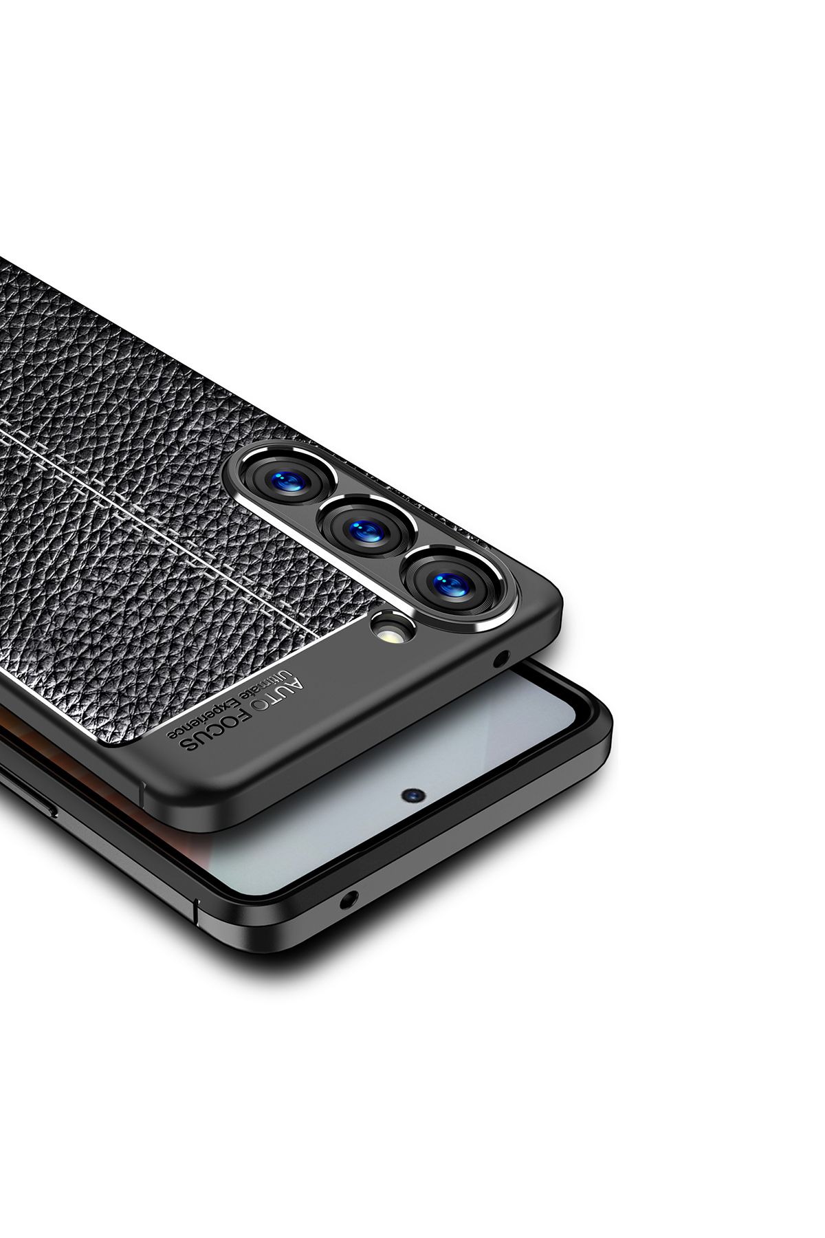 Cep Plus-Galaxy S23 Plus Compatible Cppl Niss Silicone Case-Black 5