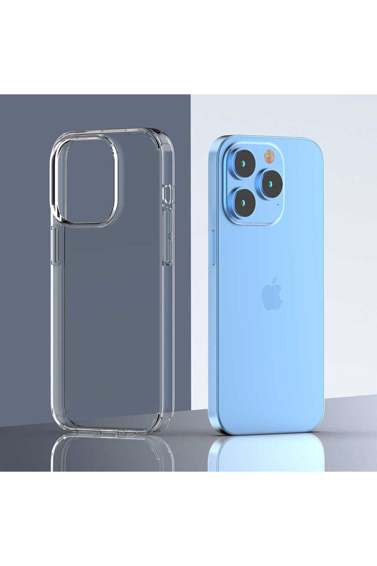 Cep Plus-حافظة CPPL Coss متوافقة مع هاتف iPhone 14 Pro Max - عديمة اللون 4