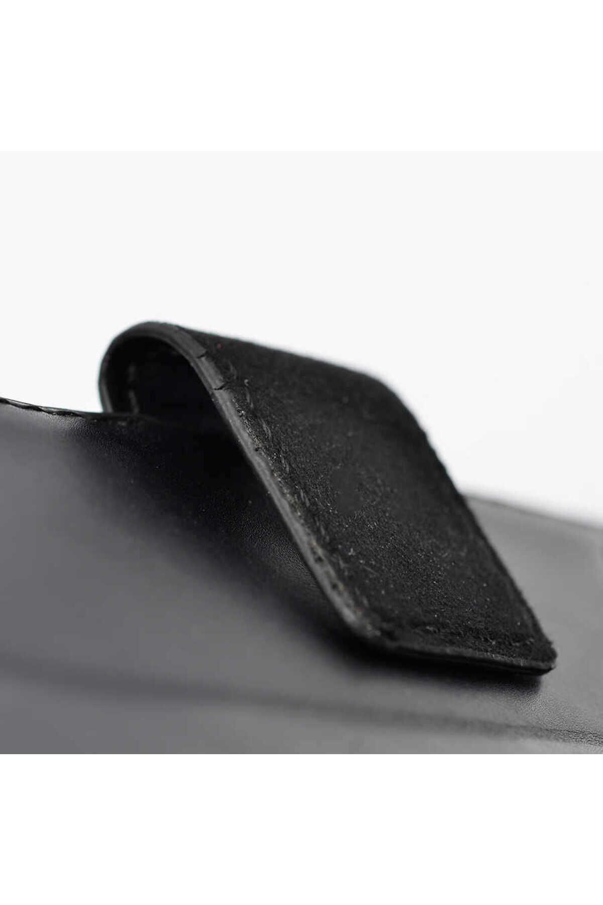 Cep Plus-حافظة لهاتف فيفو Y16 CPPL Kar Deluxe Flip Cover - أسود 4