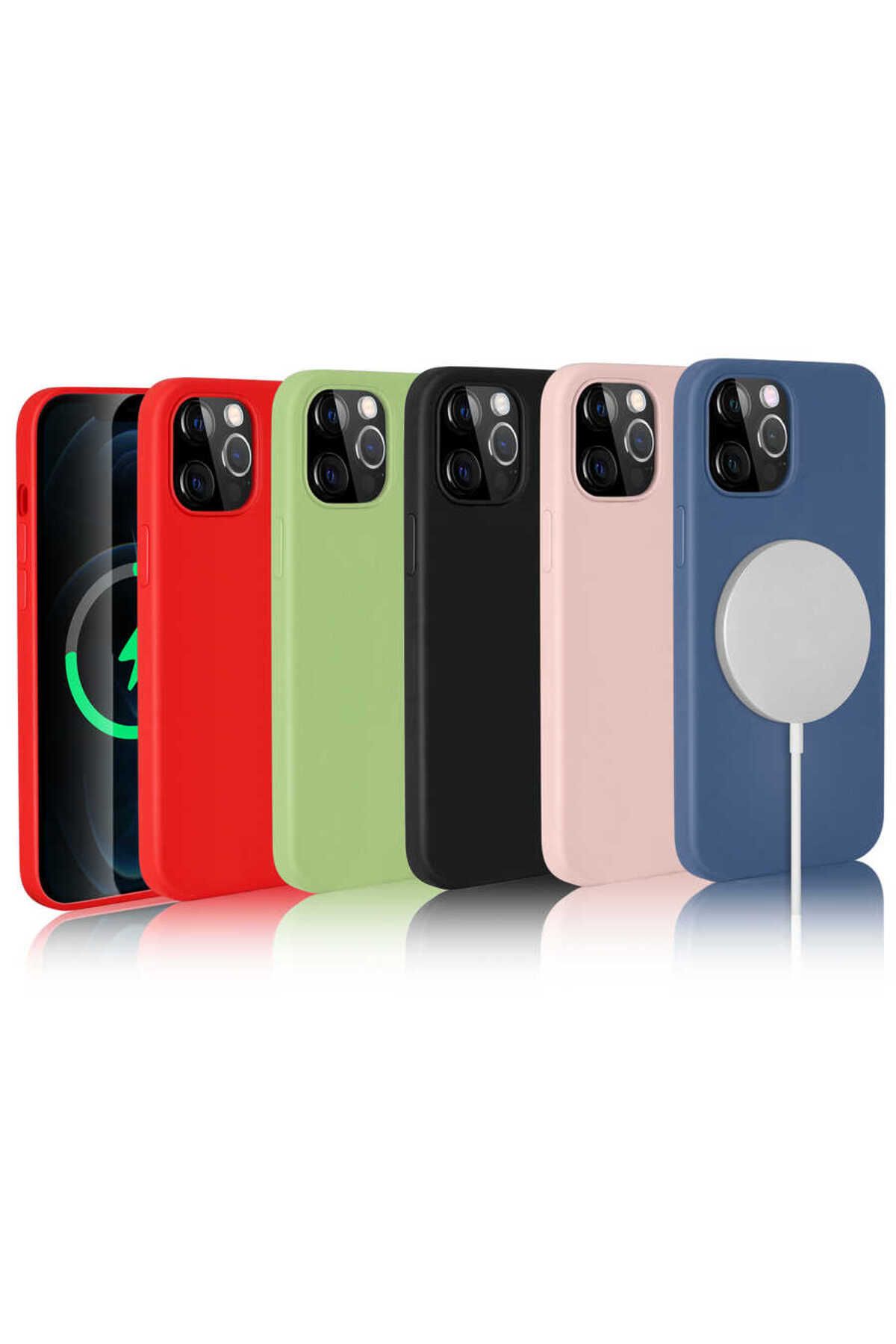 Cep Plus-حافظة CPPL Silksafe اللاسلكية المتوافقة مع هاتف iPhone 12 Pro Max - أسود 4