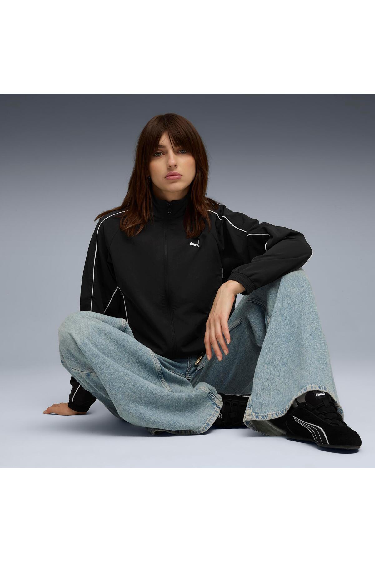 Puma Sport Kadın Siyah Ceket (688123-01) görsel 2