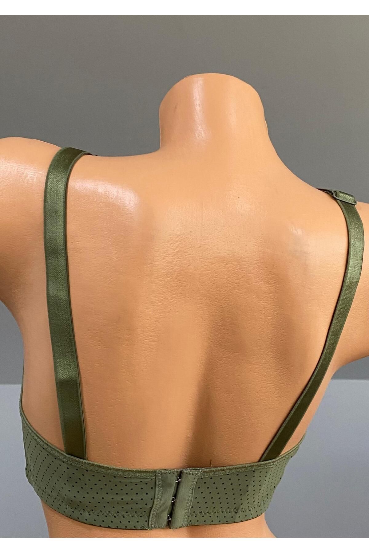 Pardon-Pointed Wireless Fixed Strap Bra 804 6