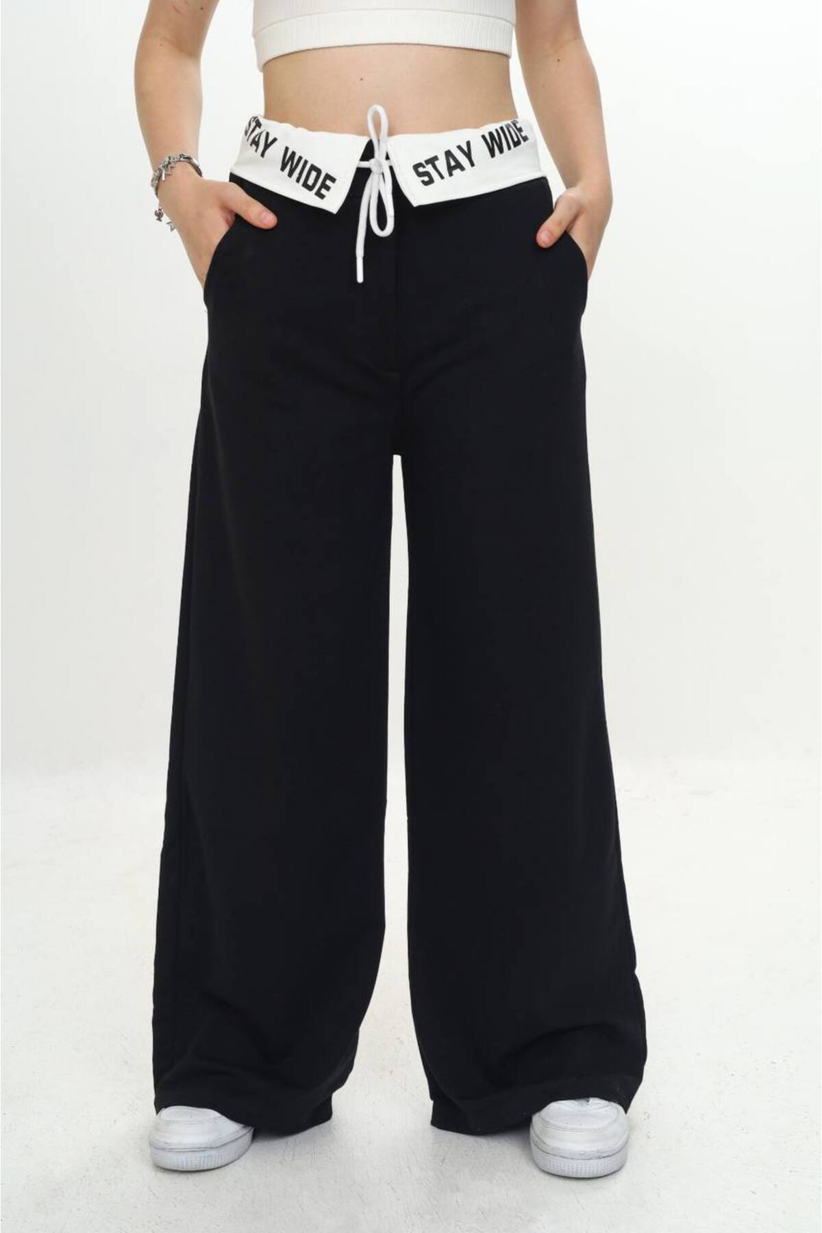 Girl's 100% Cotton Garnish Trousers