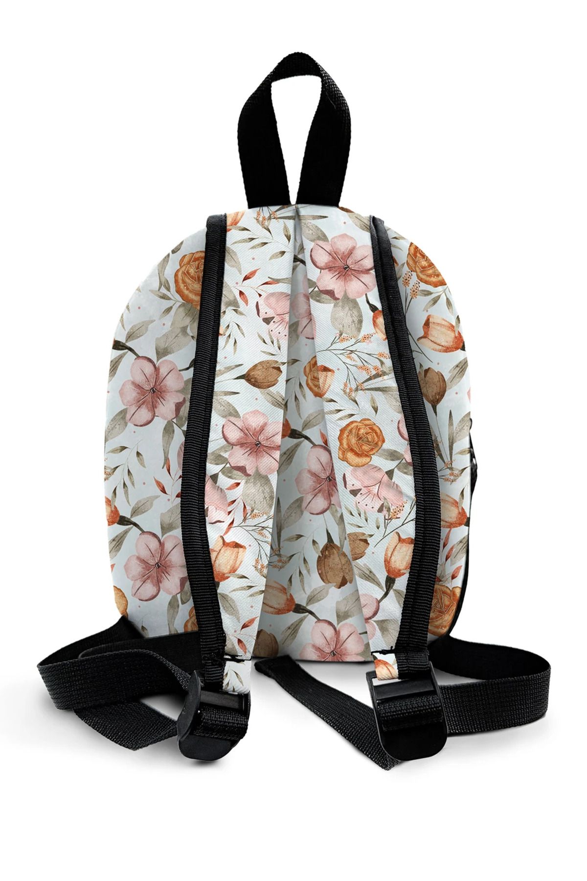 Kokopatik-Bohemian Flowers Pattern Medium Size Nursery Bag 3