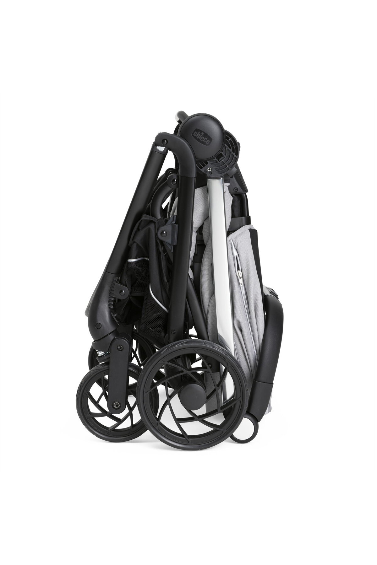 Chicco One4ever Lounge Çift Yönlü Kolay Katlanabilen Bebek Arabası Black Beauty fotoğrafı 6 (önizleme)