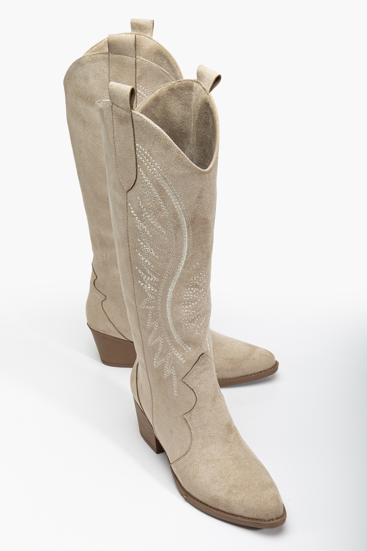 MS SUGAR SHOES Kadın Western Kovboy Nakışlı Çizme görsel 5