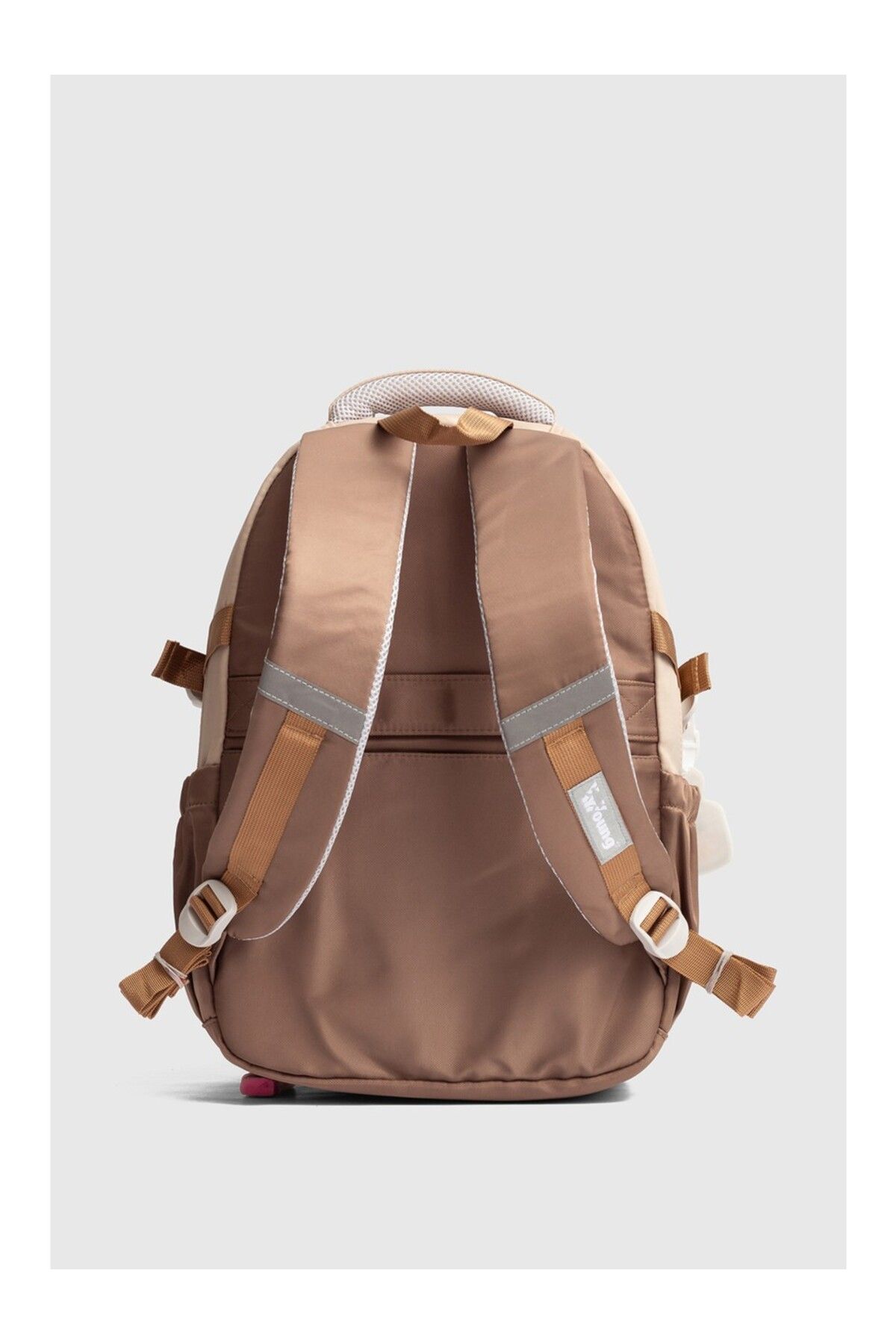 ÇÇS-Ççs 51939 School Backpack Student Daily Travel Holiday Sports Walking Trip Beige 4