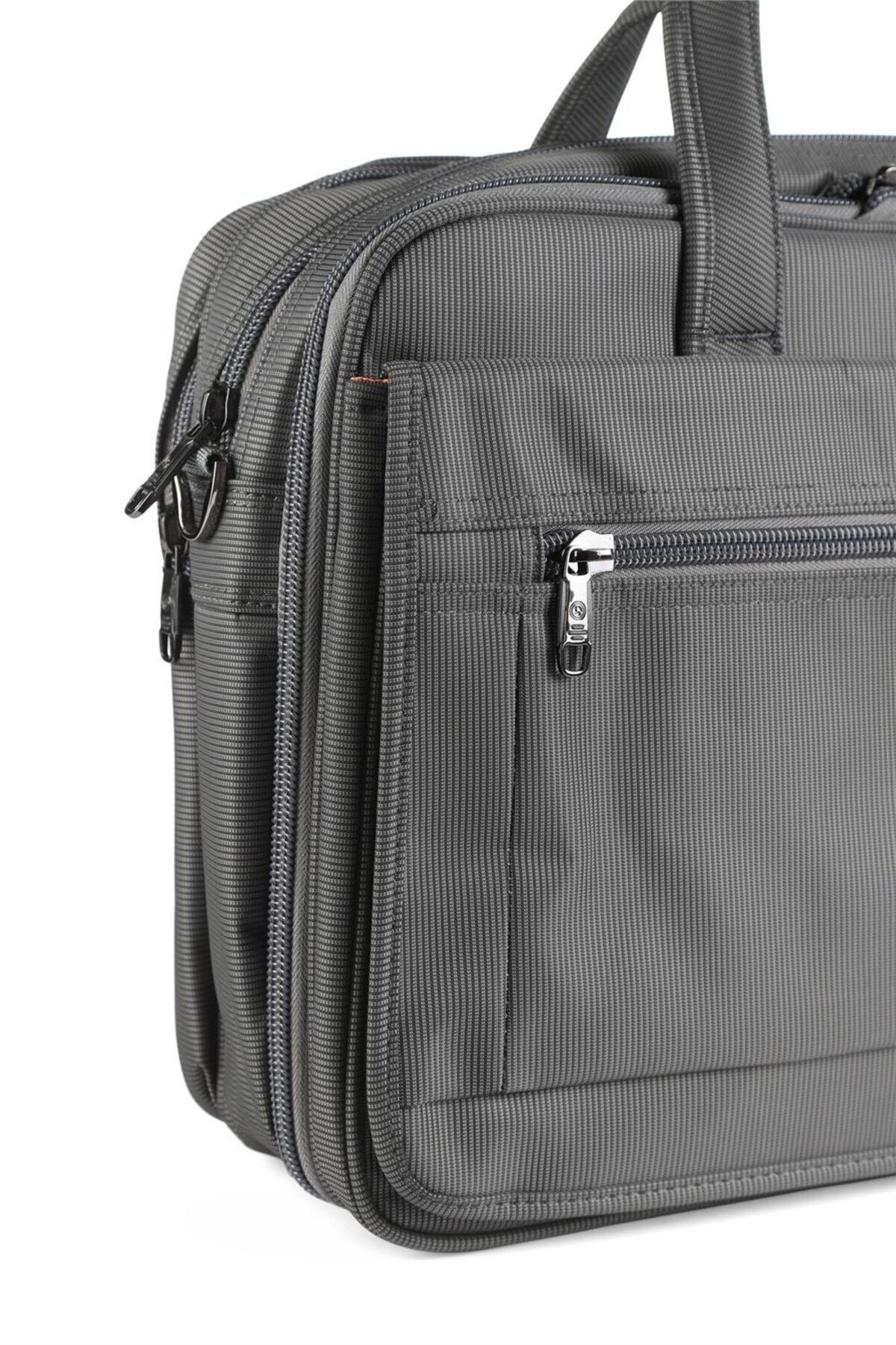 ÇÇS-71243 Unisex Gray Briefcase and Laptop Bag - Ccs-71243-Grey 3