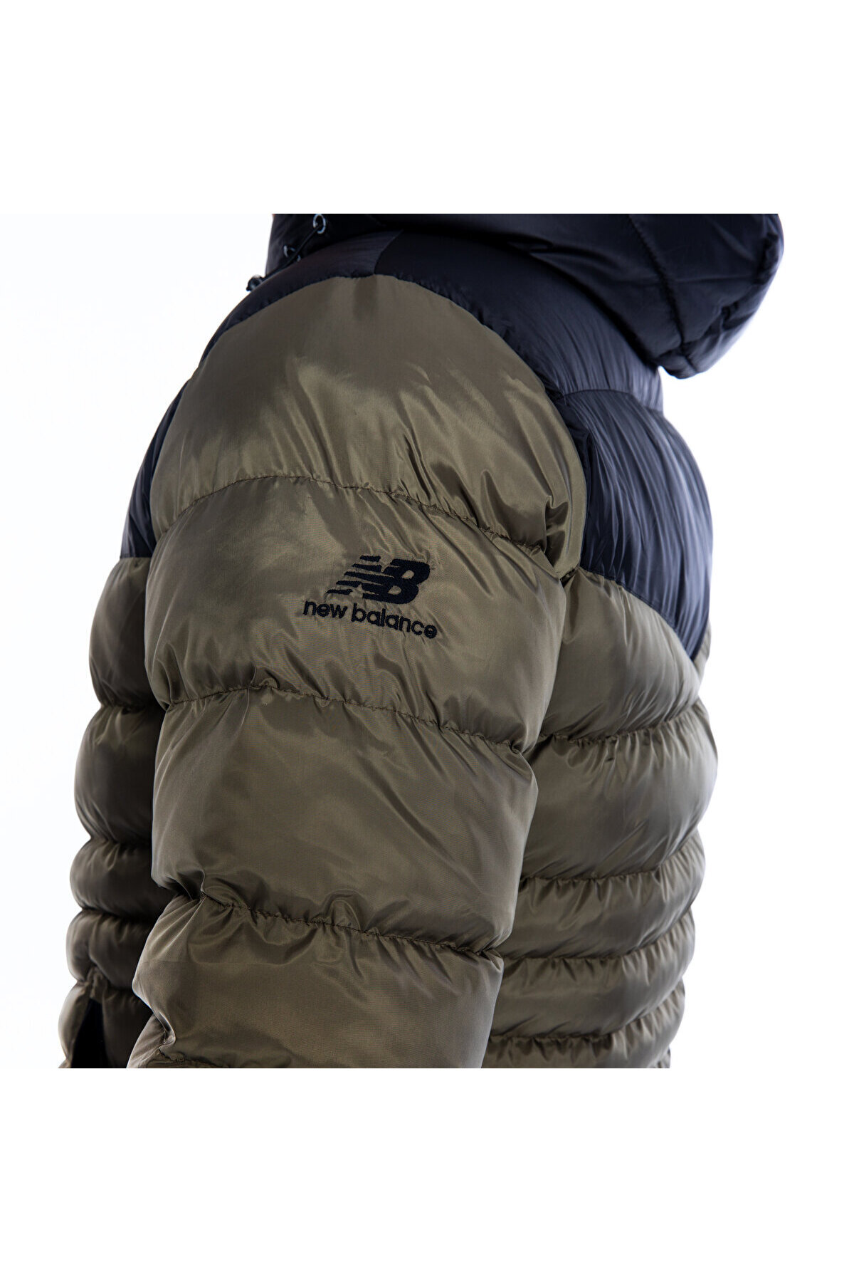 New Balance-MNJ3233 Kaki Paltoane și veste pentru bărbați 5