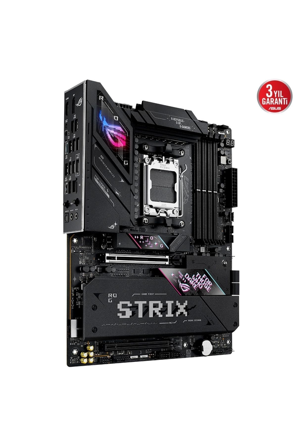 ASUS-ROG STRIX B850-E GAMING WIFI AM5 DDR5 مُعَزِّف GLAN DP/HDMI/USB SATA3 USB3.2 ATX 6