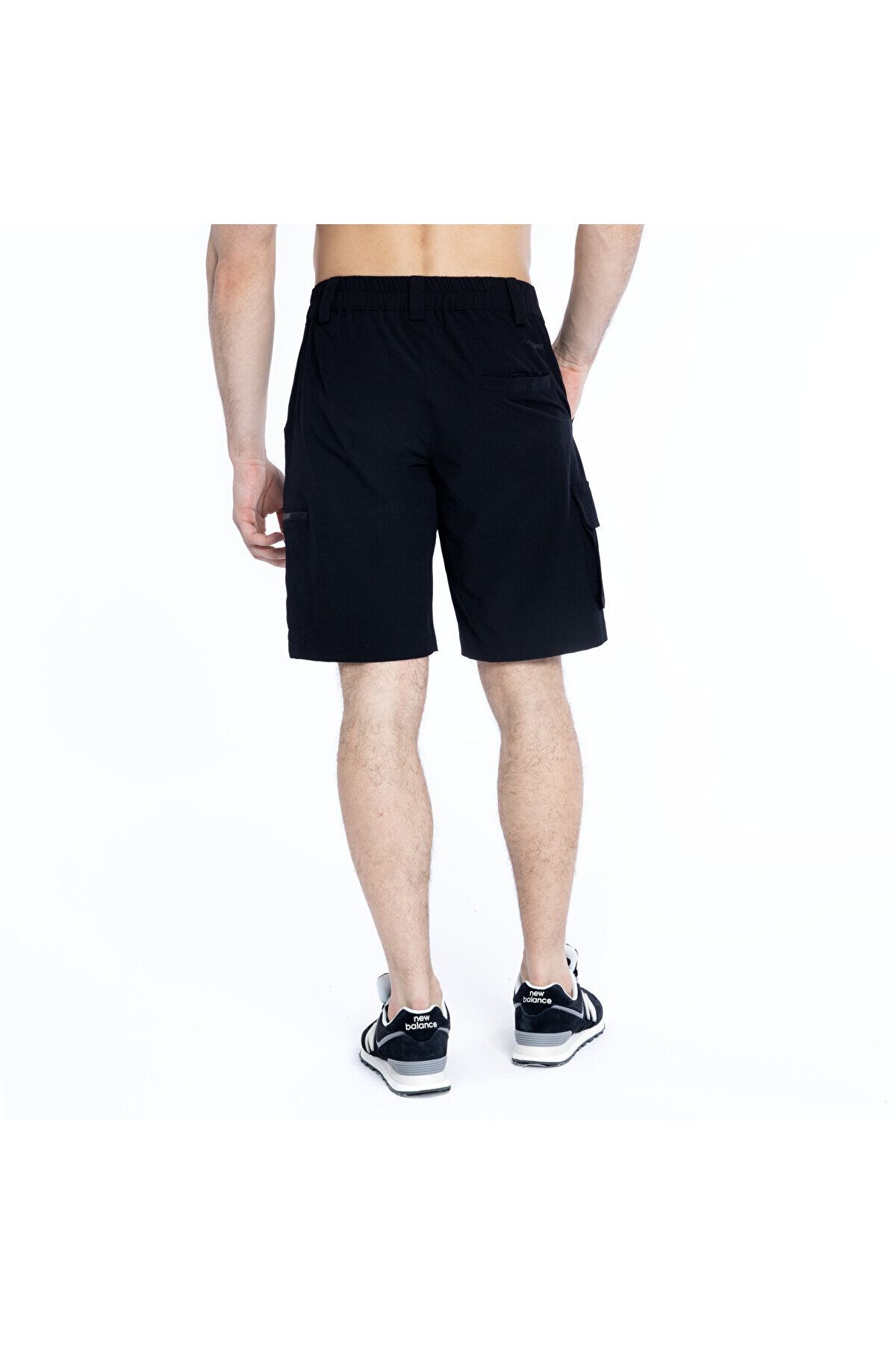 New Balance-Nb Man Lifestyle Shorts Μαύρο Ανδρικό Σορτς Mns1322-bk 3