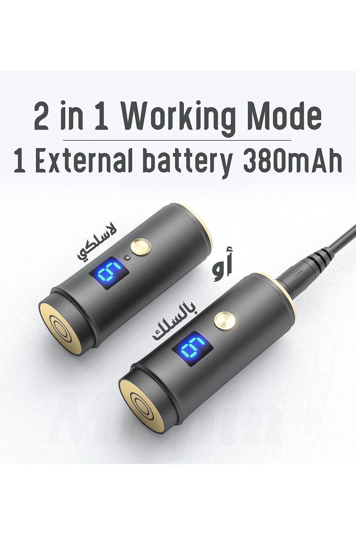 Mr Pin-Mr. Pen A8s Plus Derma Pen - Cordless with 22 Replacement Cartridges in Different Sizes 5