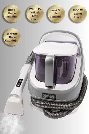 Yui Xv12 Pro 1300w Buharlı Koltuk Ve Halı Yıkama Makinesi -buharlı Temizleyici