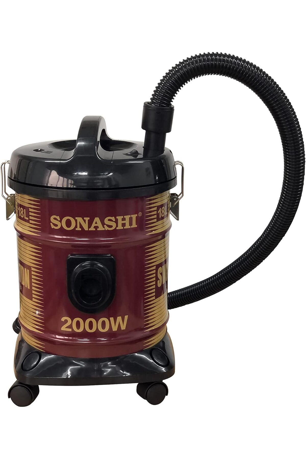 sonashi-18L Drum Vacuum Cleaner with Multi Filtration System 5