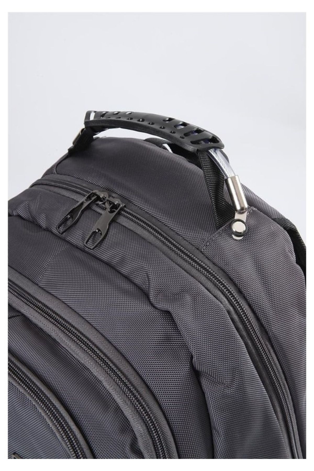 ÇÇS-Ççs 51447 - Grey Canvas Backpack 4