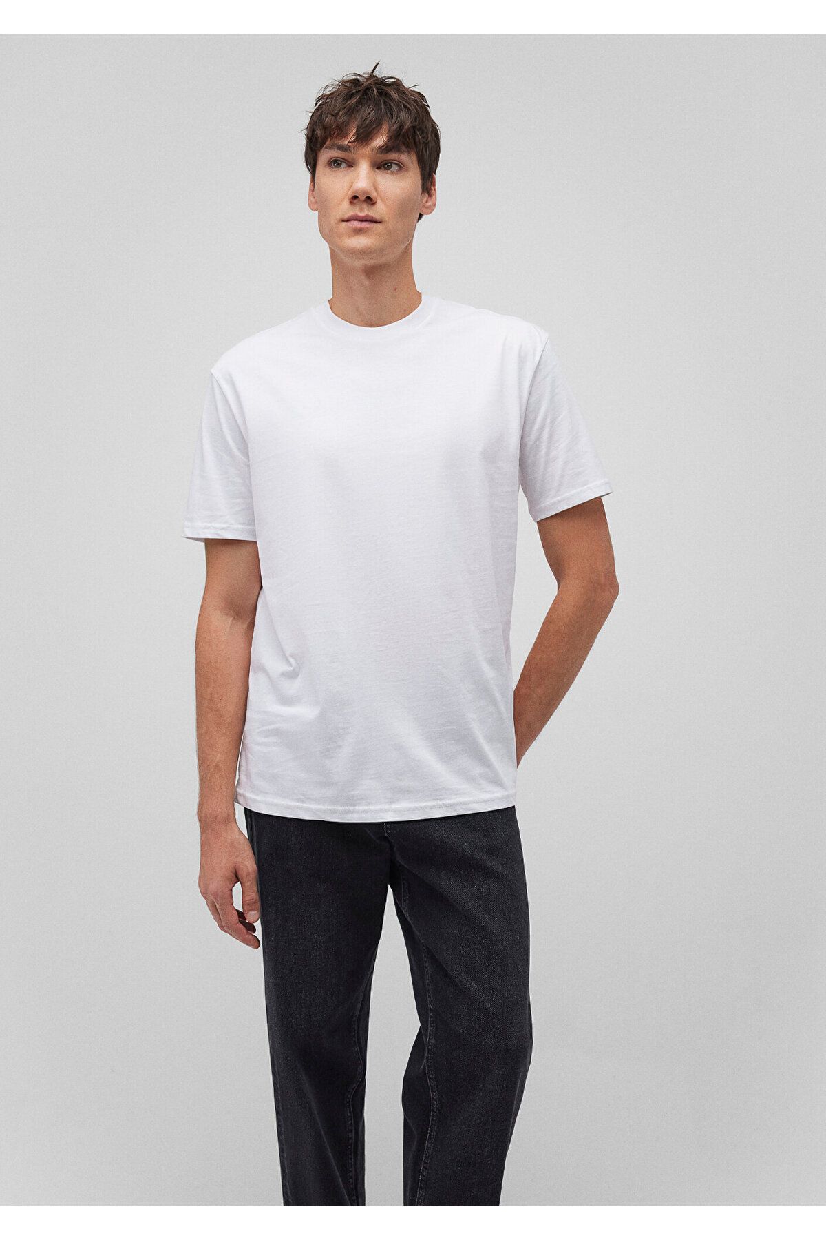 Mavi-2er-Pack Basic-T-Shirts für Herren mit lockerer Passform/lockerer, entspannter Passform 0612317 -900 3