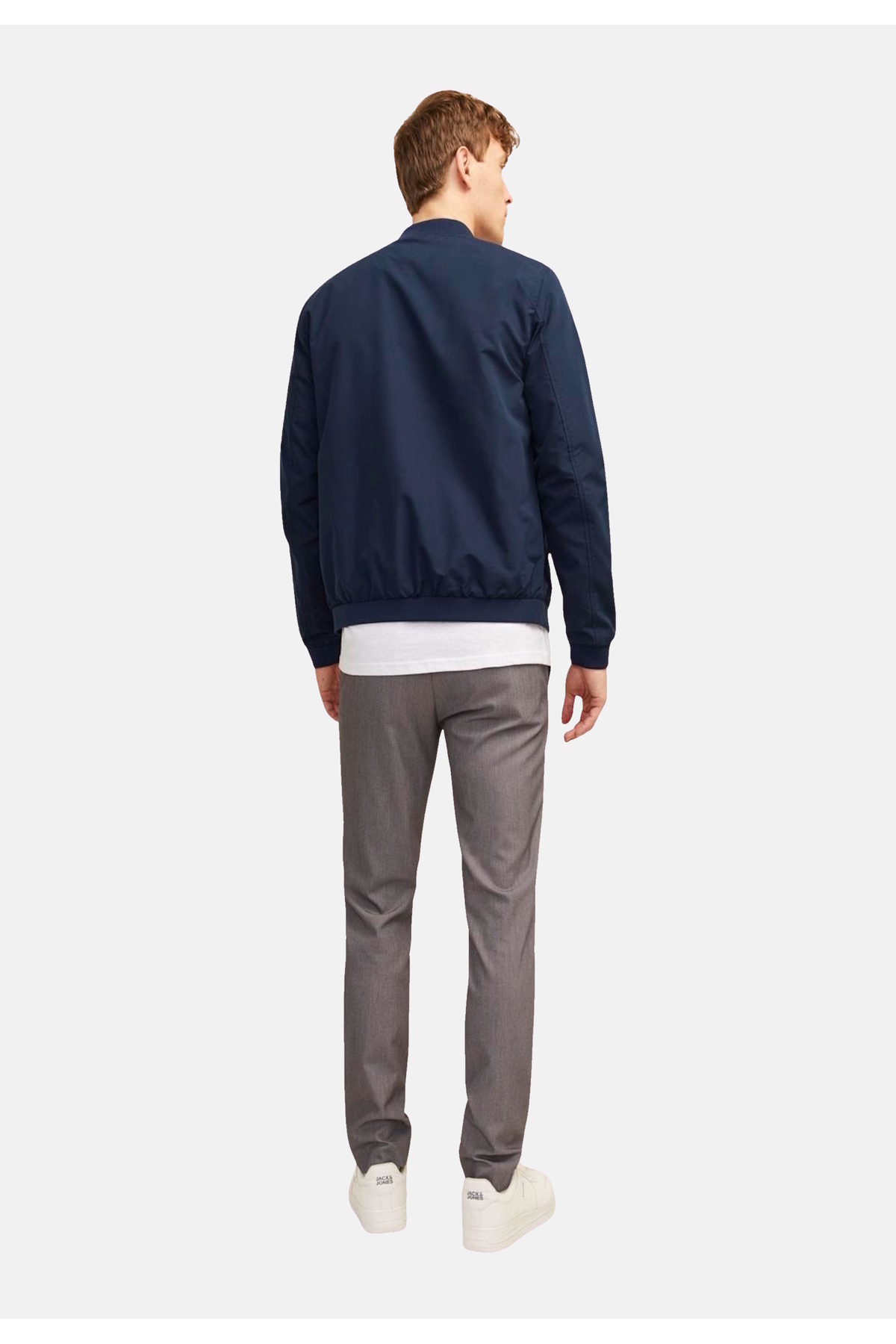 Jack & Jones-Herren-Bomberjacke mit Reißverschluss 4