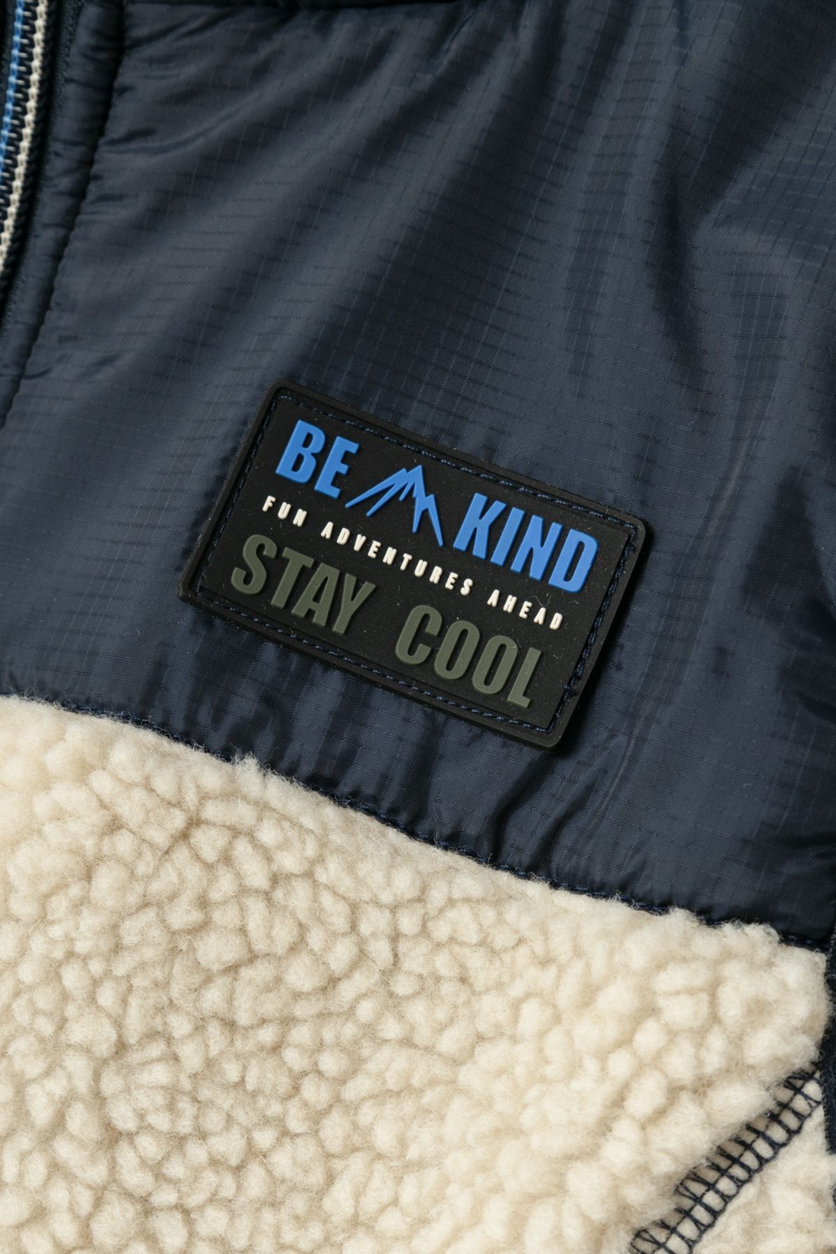 name ıt-NKMMALL Teddy Vest1 - Relaxed Fit rövid ujjú pulóver 3