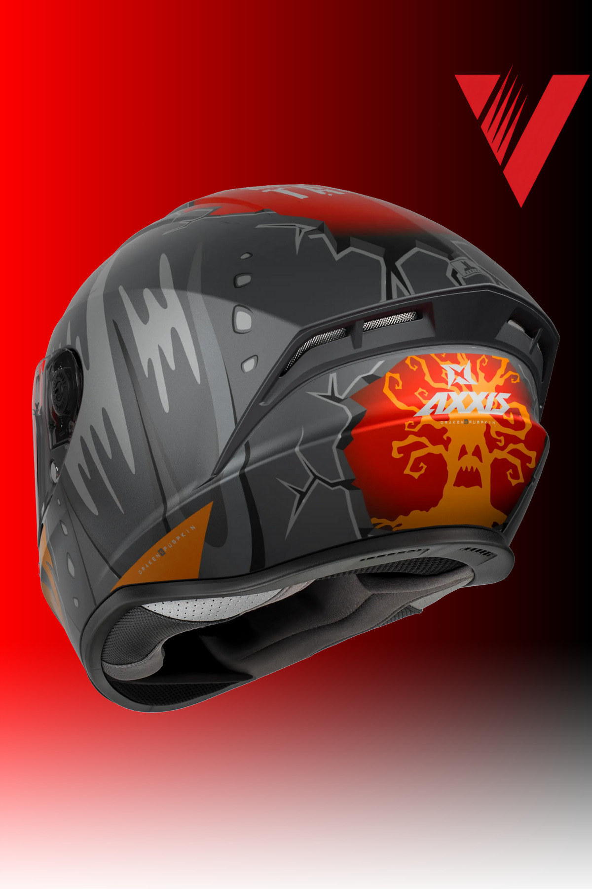 Axxis DRAKEN S PUMPKIN B4 MATT FLOUR ORANGE - Fiyatı, Yorumları