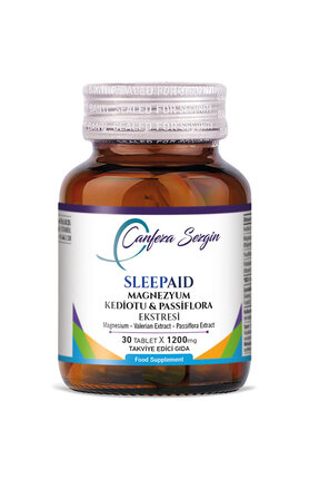 Canfeza Sezgin Sleepaıd Magnezyum Kediotu & Passiflora Ekstresi