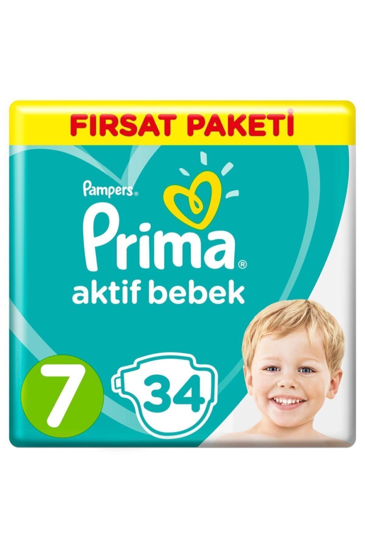 Prima Aktif Bebek 7 Numara Xx Large 34 Adet 3 Li Set 34x3 fotoğrafı 2 (önizleme)