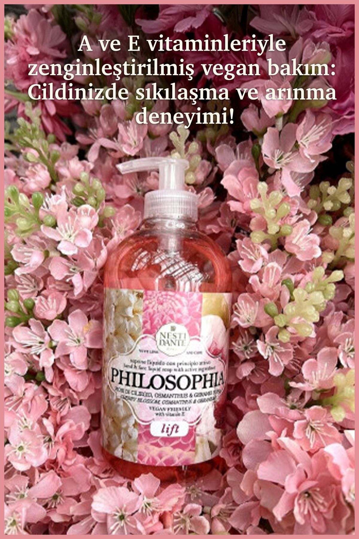 Nesti Dante-Philosophia Lift Liquid Soap 500ml |   Antiaging |   Vitamin A-E 5
