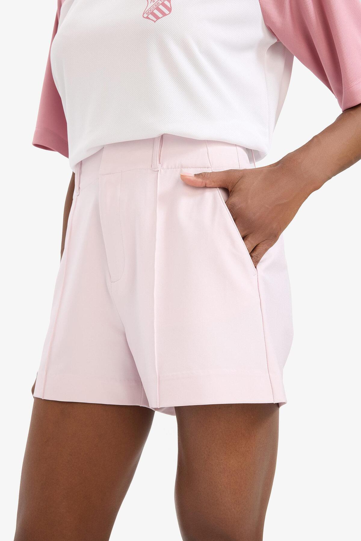 DeFacto-Defactofit Standard Fit Woven Shorts E2543Ax25Sm 8