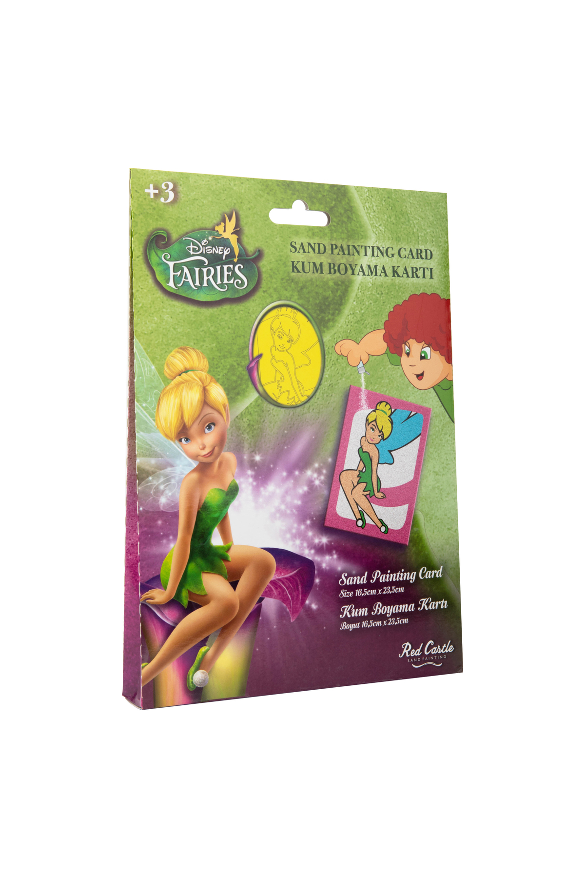Red Castle Disney Fairies 3 Kum Boyama Kartları- Ss-10 fotoğrafı 2 (önizleme)